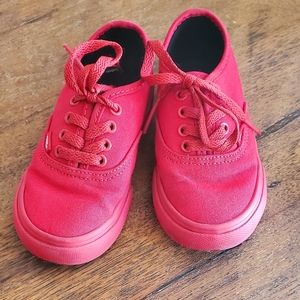 Toddler Gold Mono Era Vans